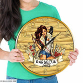 Original BBQ Party Clock My Wall Clock